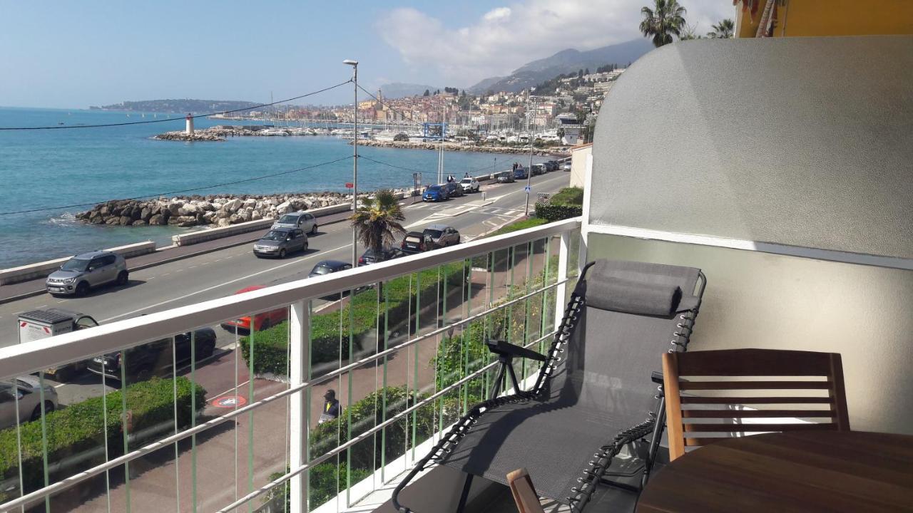 Splendide Studio Front De Mer Menton Luaran gambar