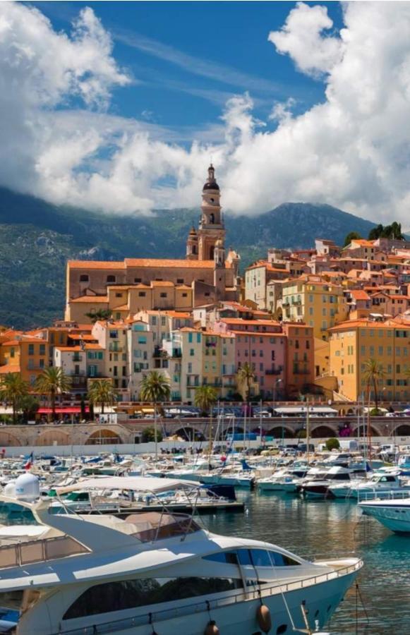 Splendide Studio Front De Mer Menton Luaran gambar