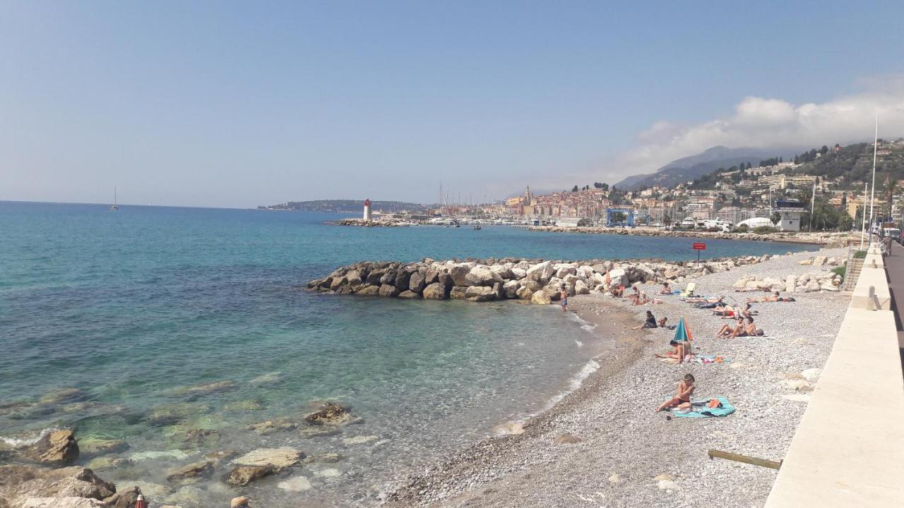 Splendide Studio Front De Mer Menton Luaran gambar