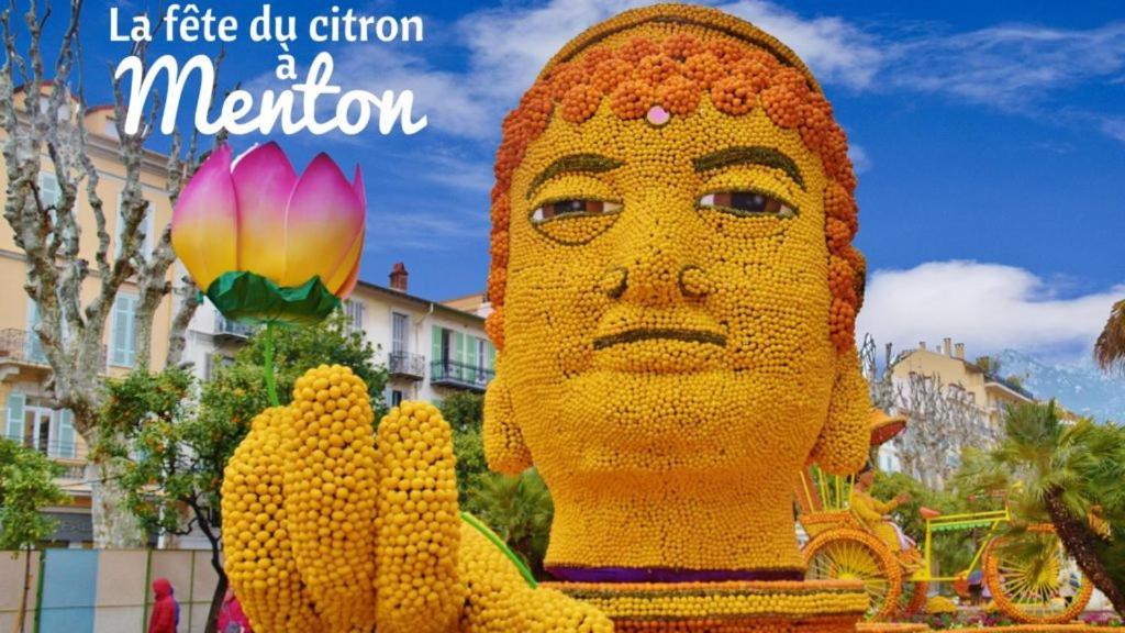 Splendide Studio Front De Mer Menton Luaran gambar